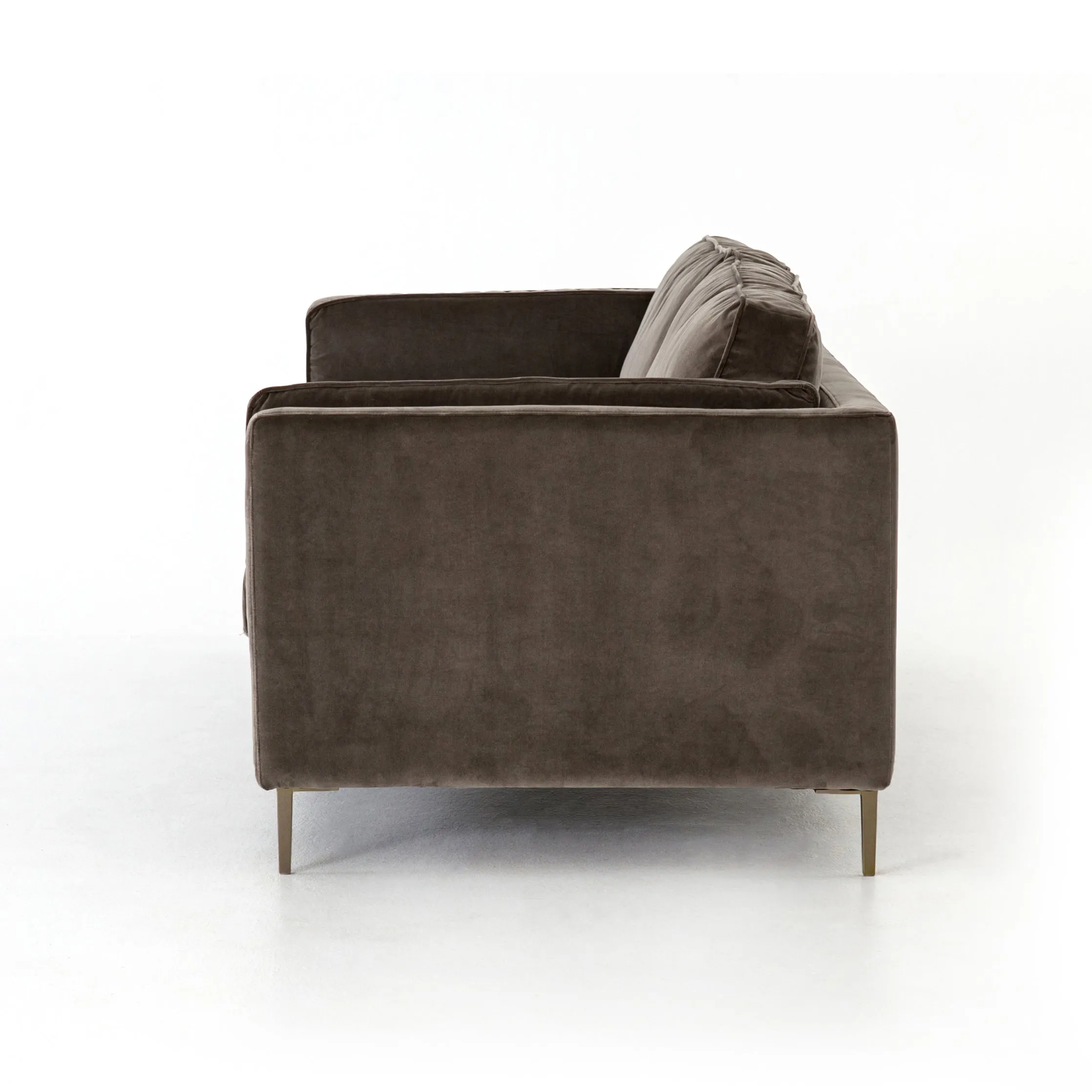 Emery Velvet Sofa - Sapphire Birch