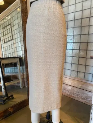 Enza Costa Jacquard Pencil Skirt