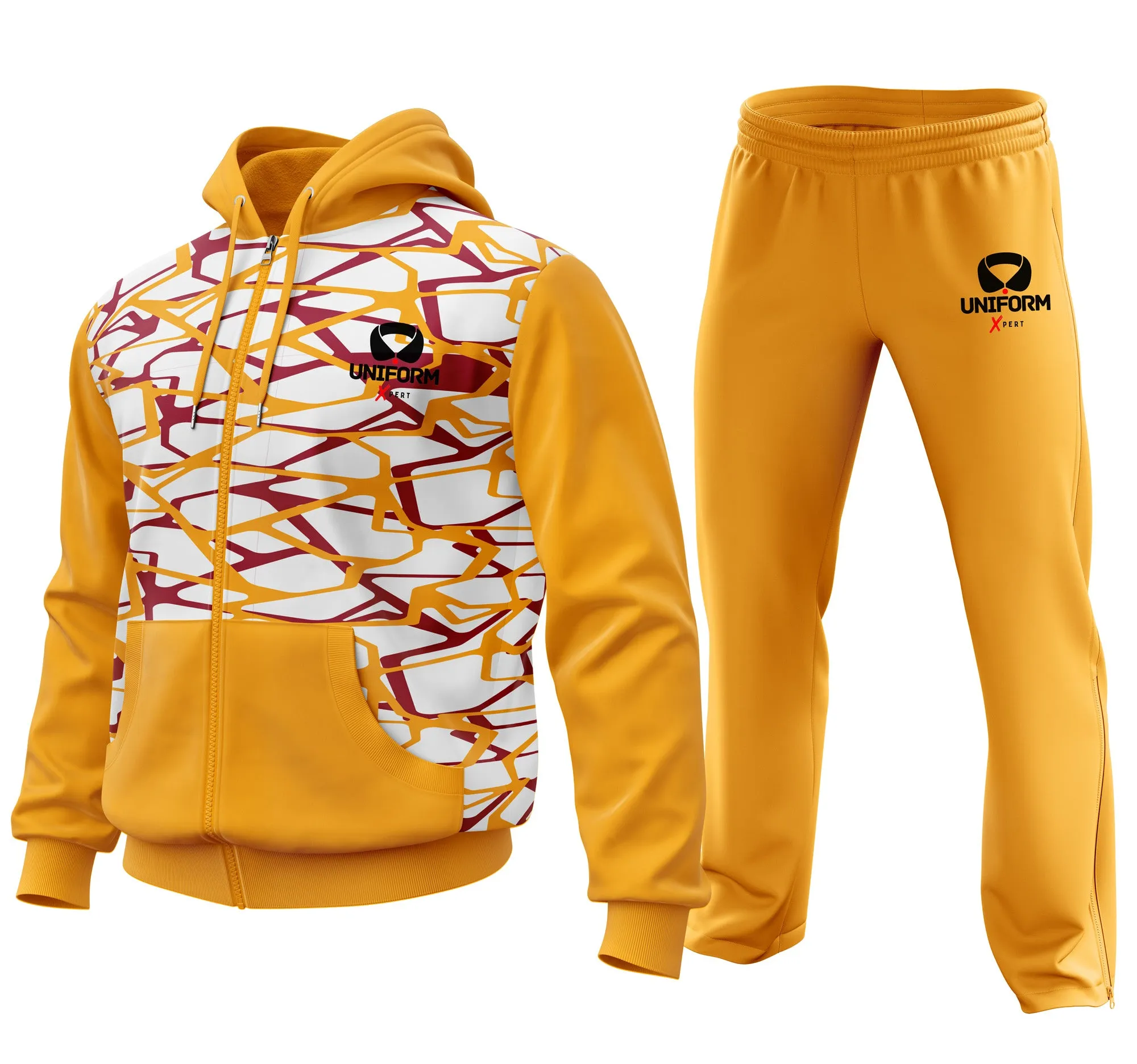Experience Superior Comfort and Performance: Uniform Xpert Men's Track Suit for Running & Gym Workouts