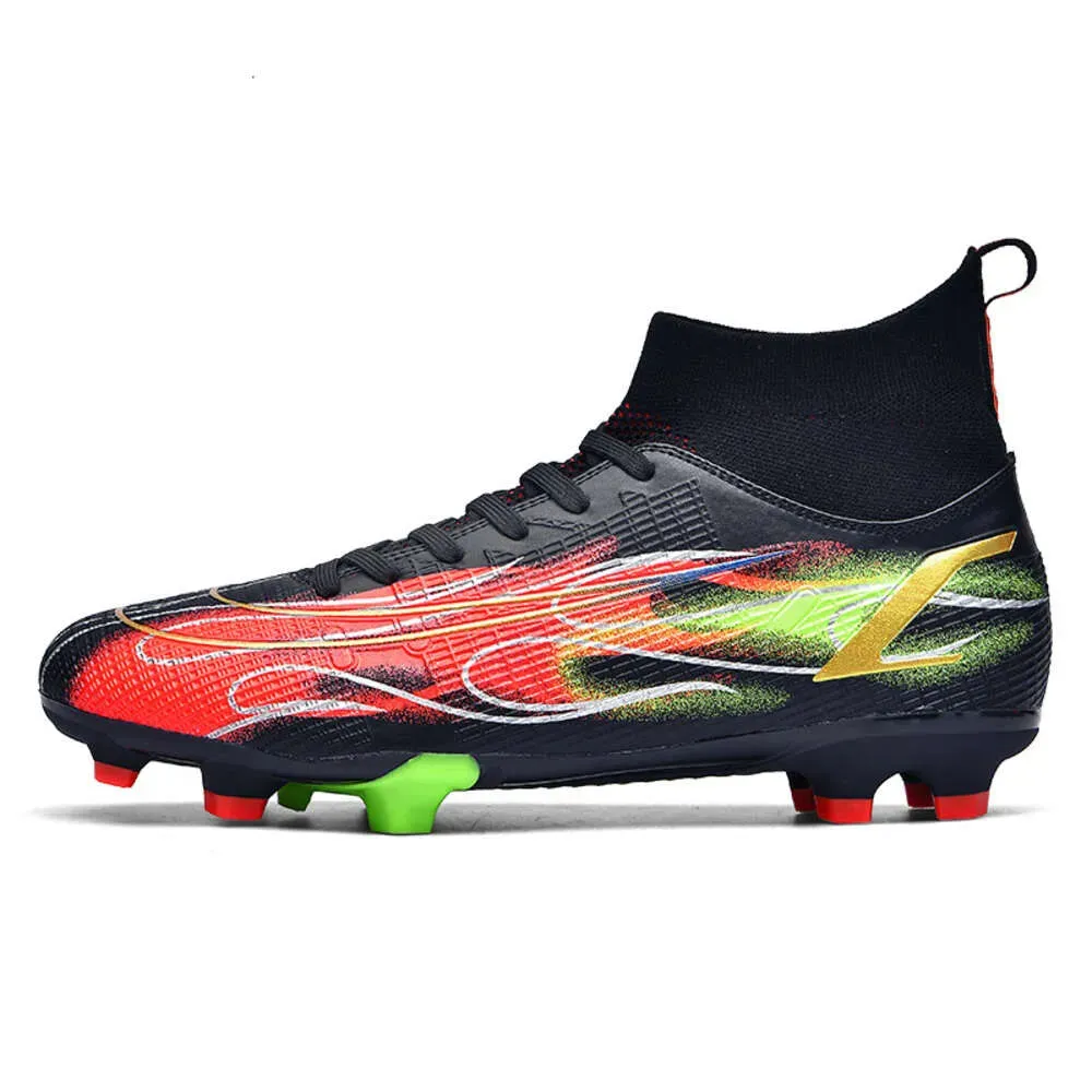 Factory Wholesale soccer shoes High Top Custom Brand Outdoor Leisure Fashion Football Shoes