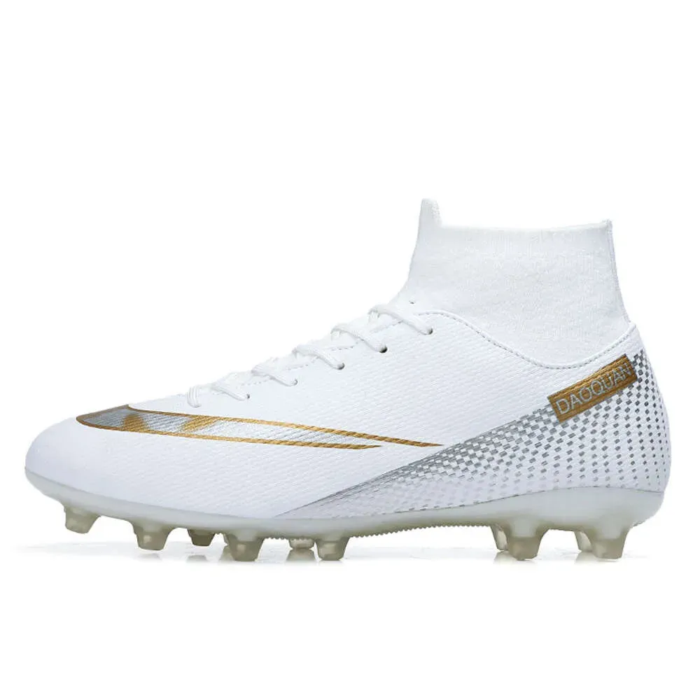 Factory Wholesale soccer shoes High Top Custom Brand Outdoor Leisure Fashion Football Shoes