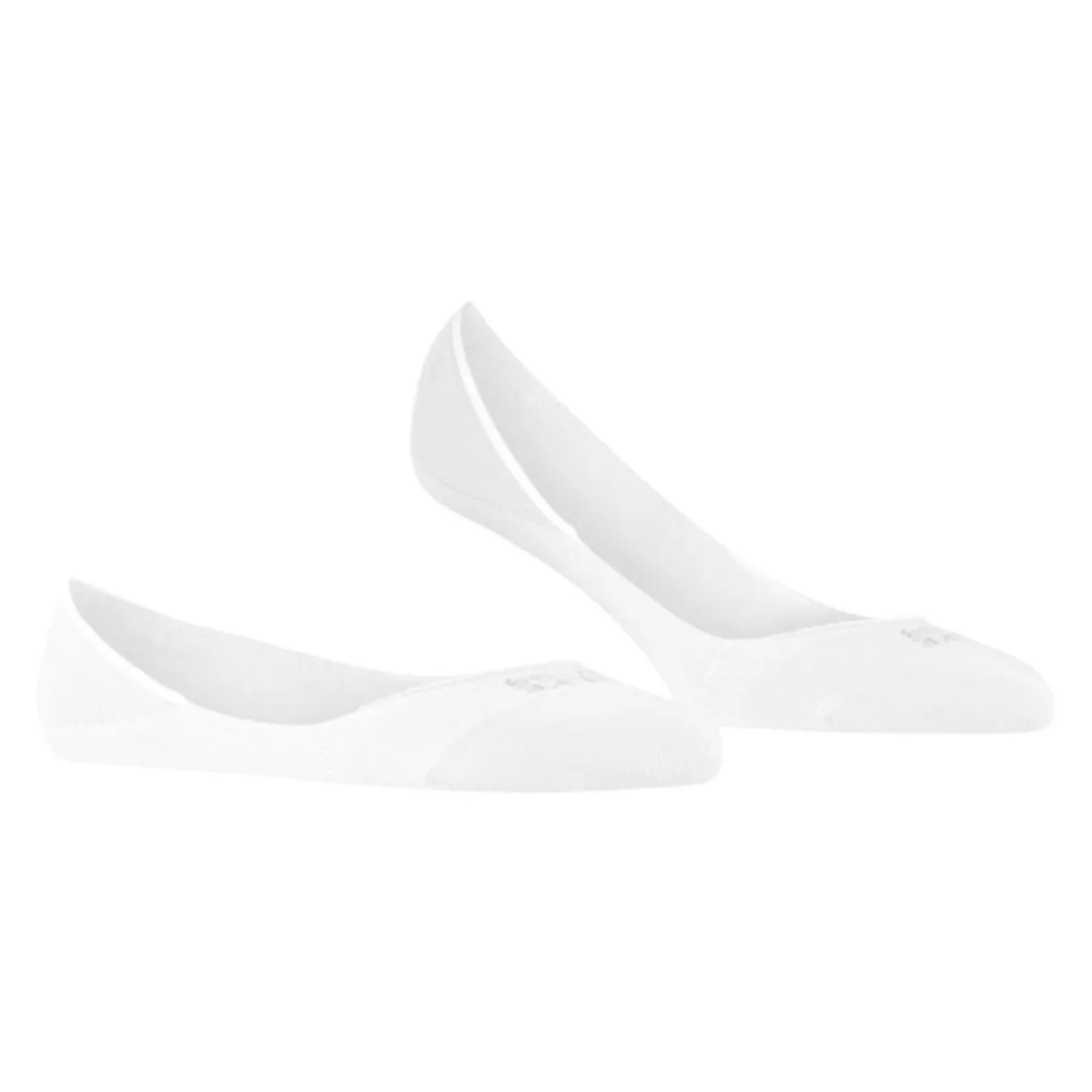 Falke Women's Step Medium Cut Invisible/No-Show Socks White
