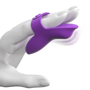 Fantasy For Her Waterproof Purple Finger Vibrator