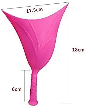 Female Urinal, Pee Funnel Silicone Portable Urinal with Storage Tube Ideal for Camping Travel Festivals Outdoor Activities - (Pink)