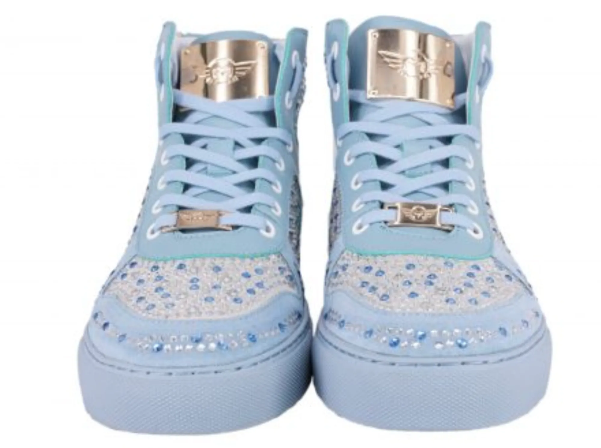 Ferrari Massari Nipsey Hustler II Shoes (Baby Blue/White)