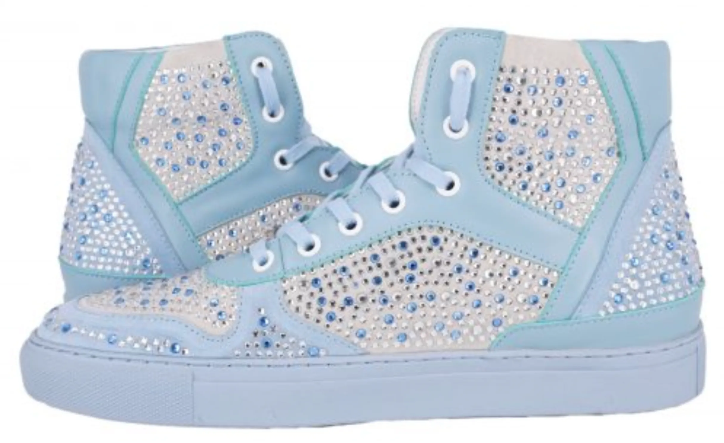 Ferrari Massari Nipsey Hustler II Shoes (Baby Blue/White)