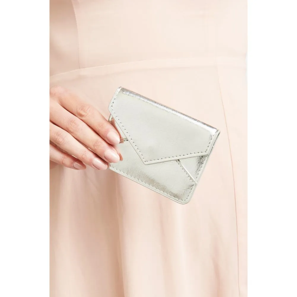 Fifi Metallic Card Holder