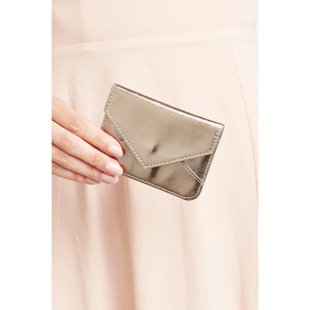 Fifi Metallic Card Holder