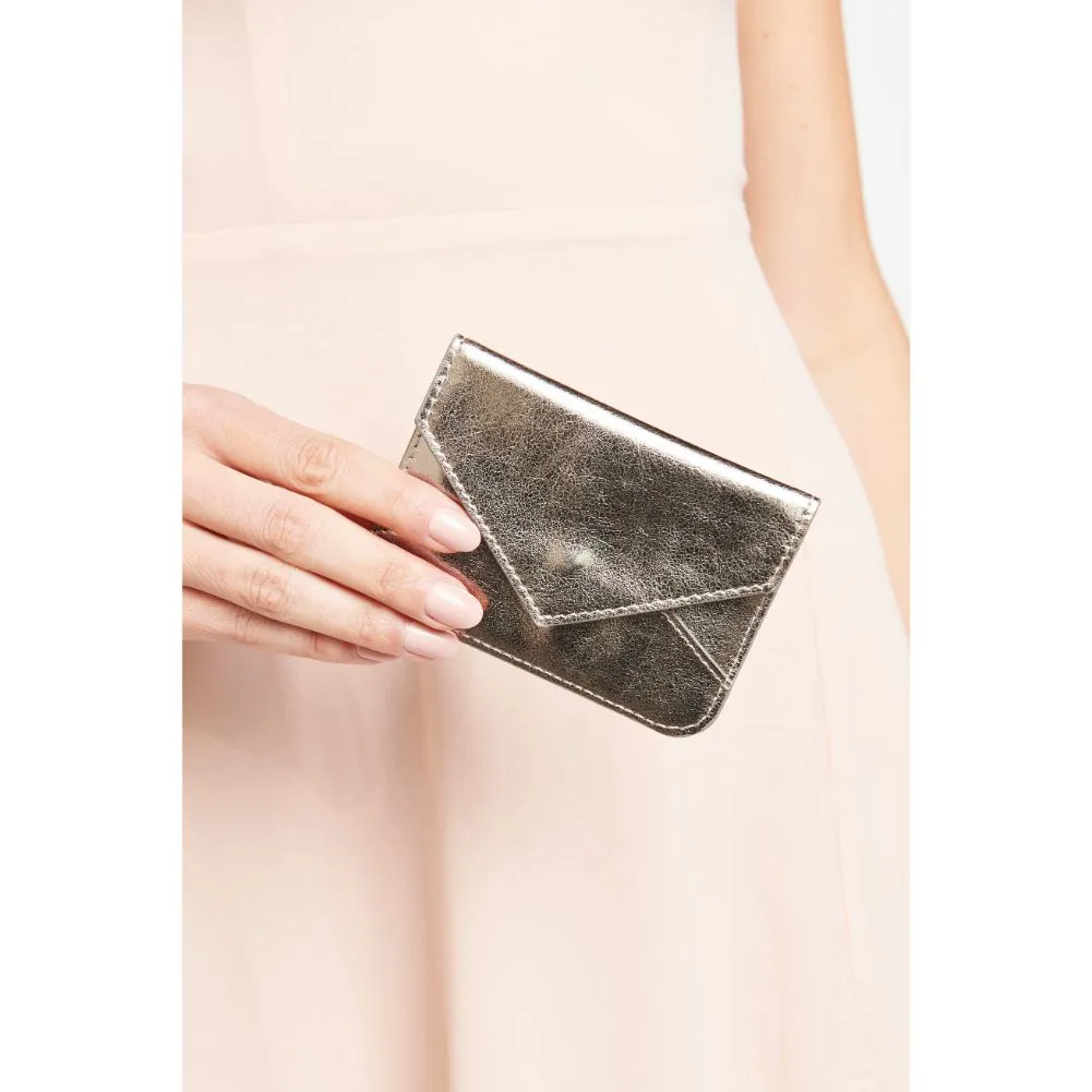 Fifi Metallic Card Holder