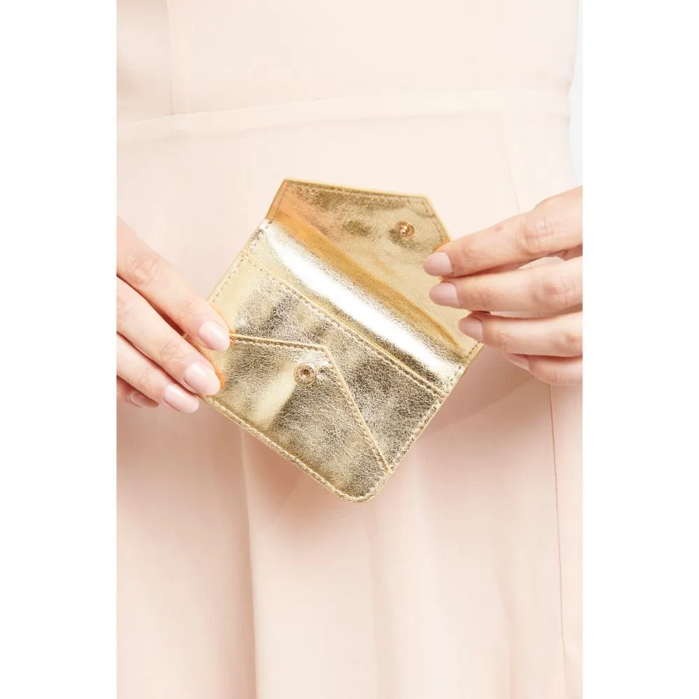Fifi Metallic Card Holder