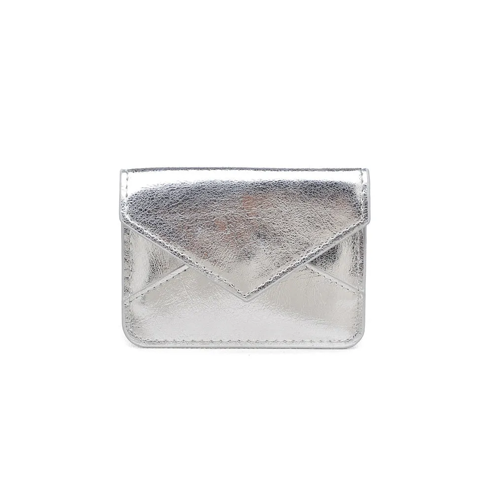 Fifi Metallic Card Holder