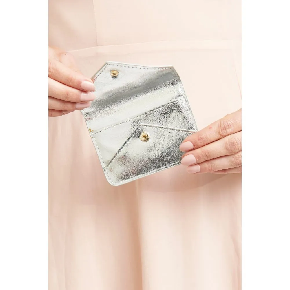 Fifi Metallic Card Holder