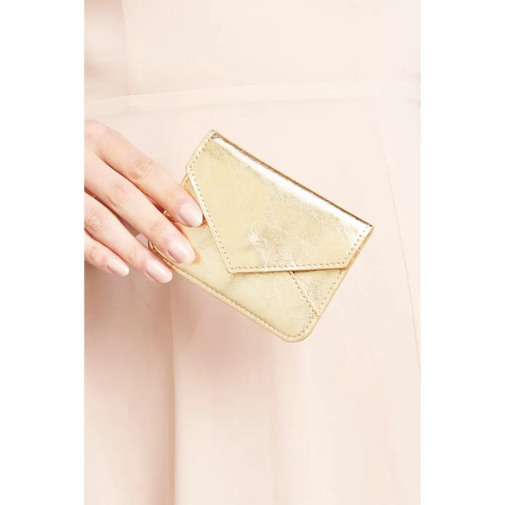 Fifi Metallic Card Holder
