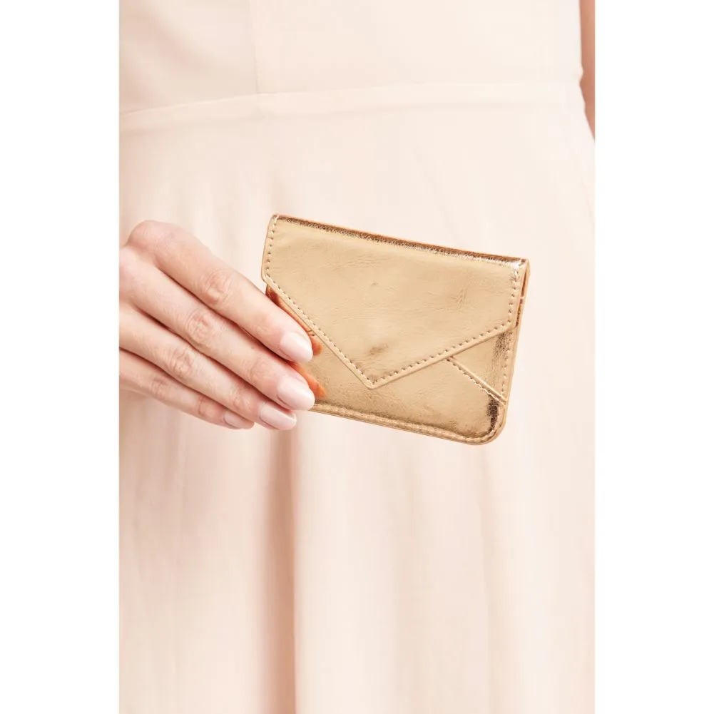 Fifi Metallic Card Holder
