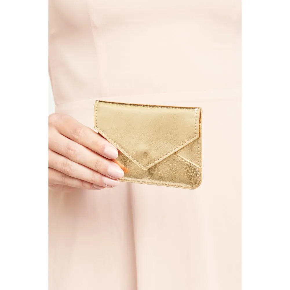 Fifi Metallic Card Holder