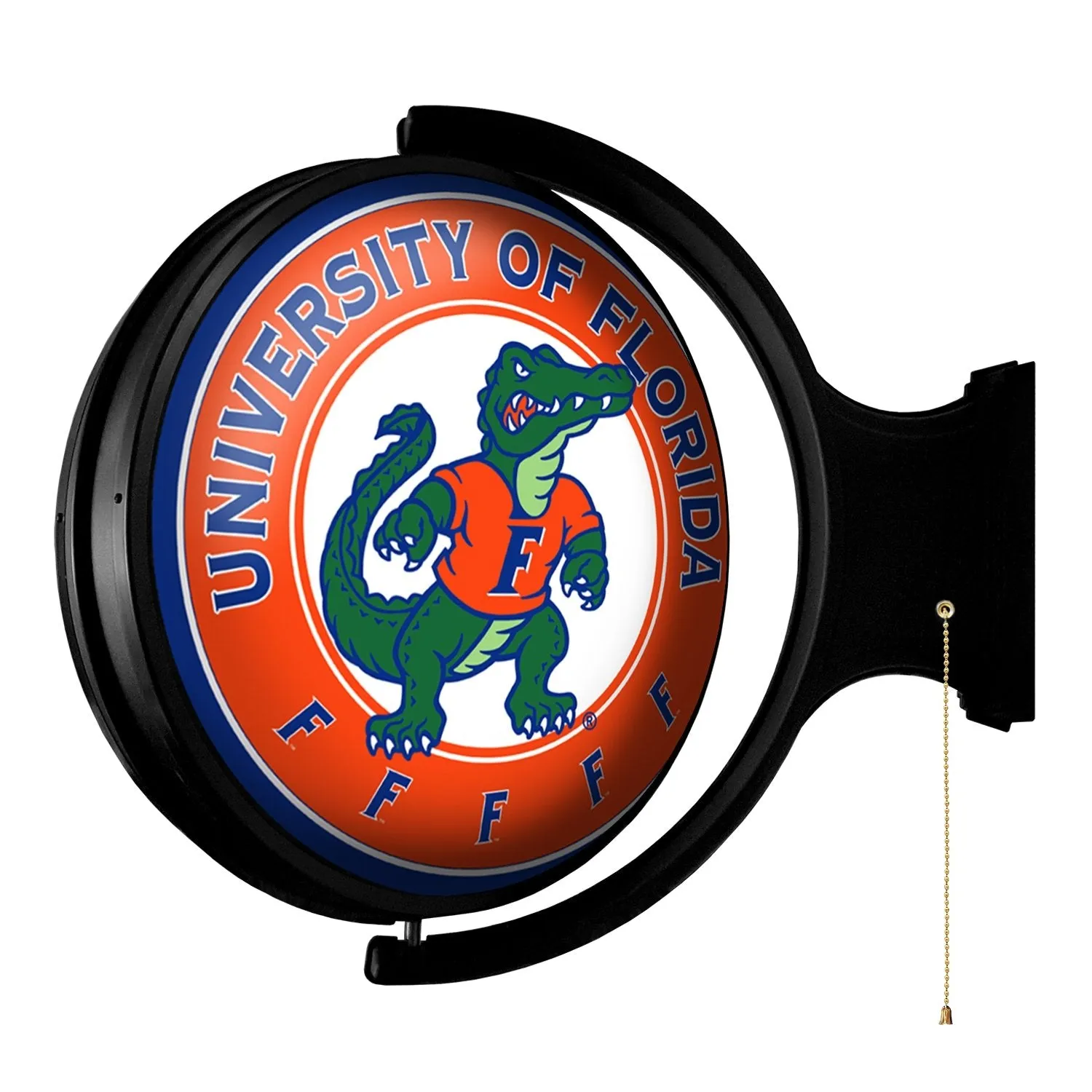 Florida Gators: Albert Gator - Original Round Rotating Lighted Wall Sign