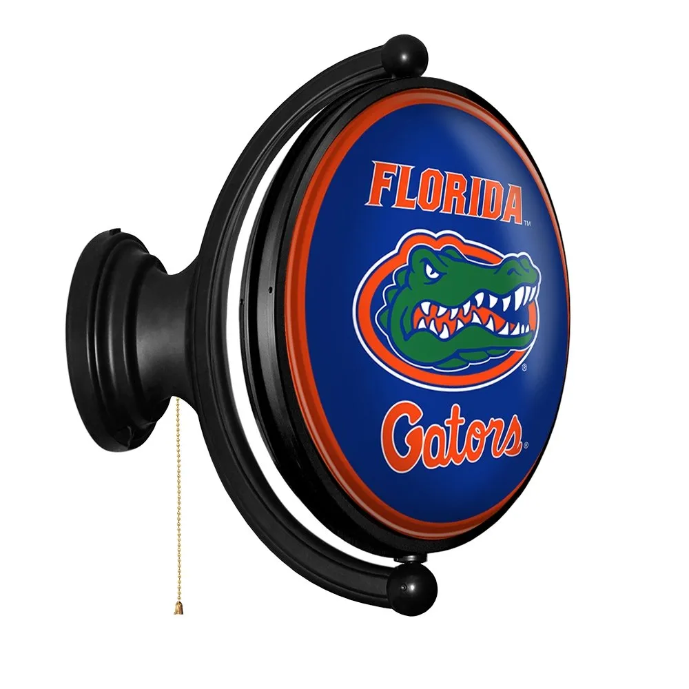 Florida Gators: Original Oval Rotating Lighted Wall Sign
