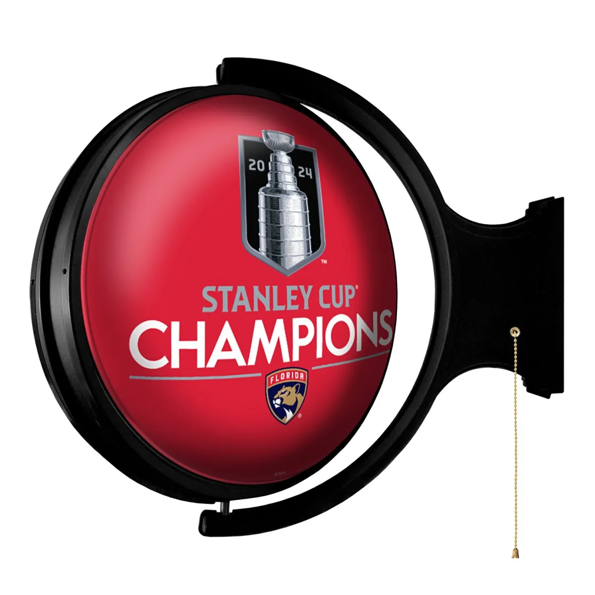 Florida Panthers: Stanley Cup Champions - Rotating Lighted Wall Sign