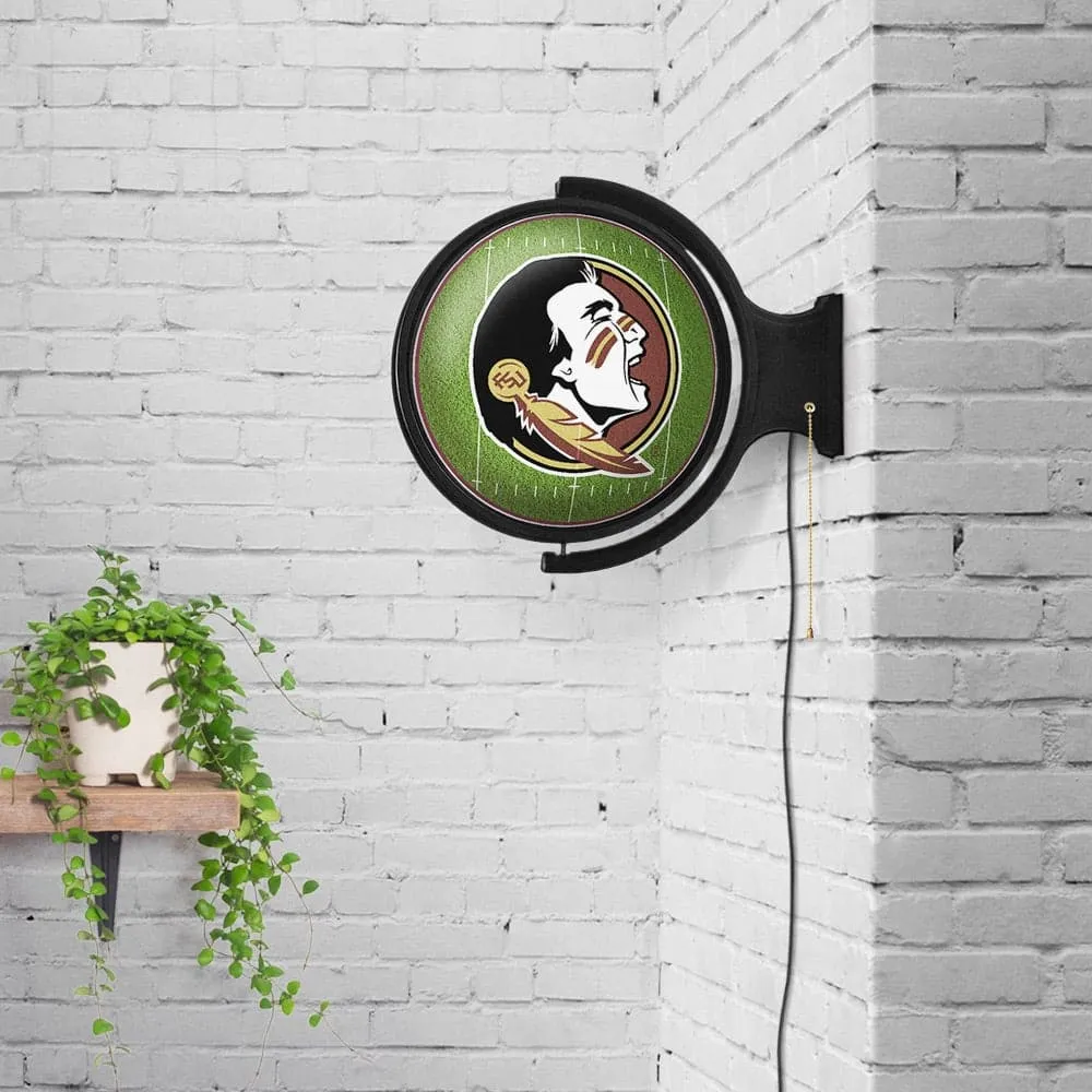 Florida State Seminoles: On the 50 - Rotating Lighted Wall Sign