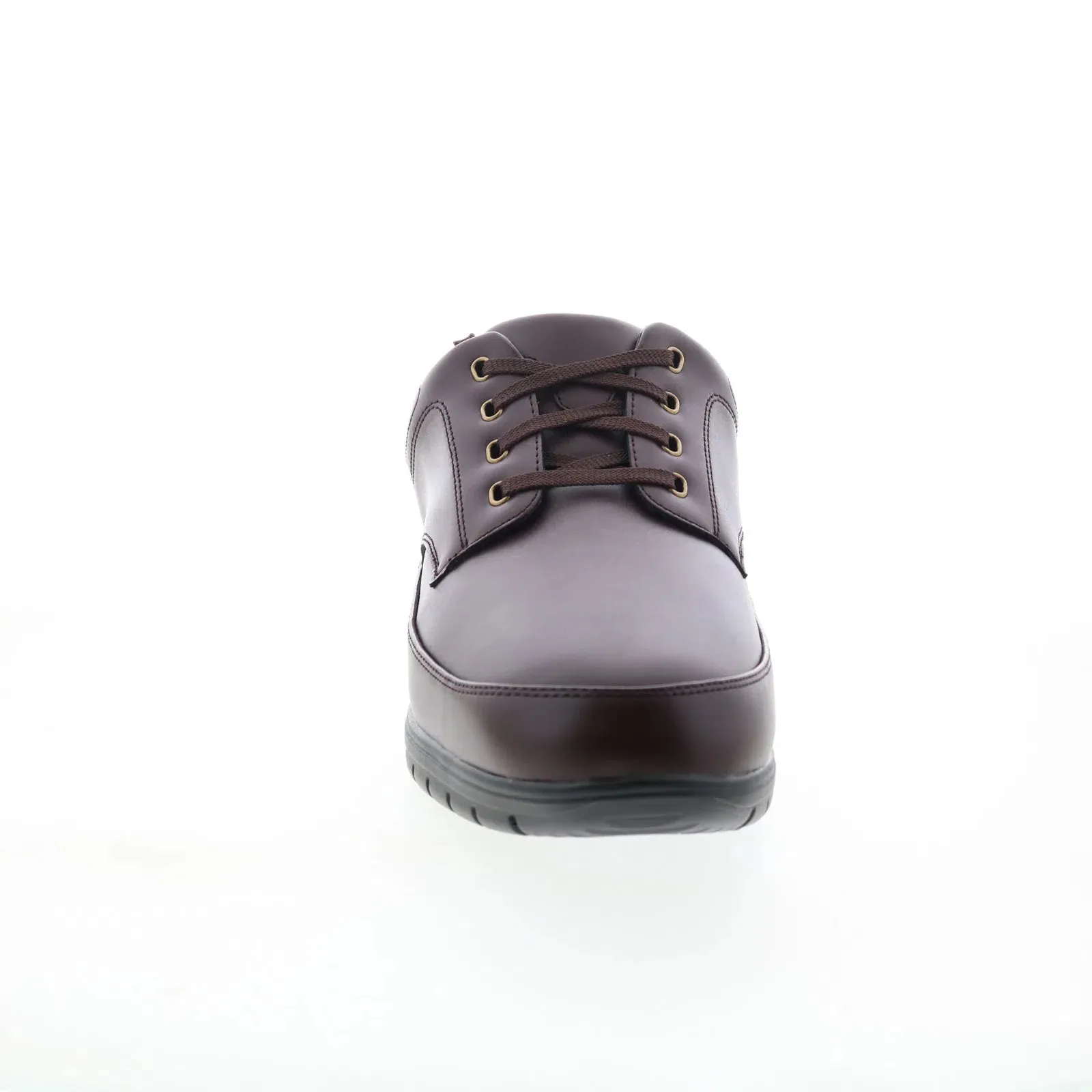 Footsaver by Drew Pinochle Mens Brown Extra Wide 4E Oxfords Casual Shoes