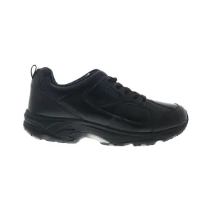 Footsaver by Drew Spades 90805-P1 Mens Black Wide Lifestyle Sneakers Shoes