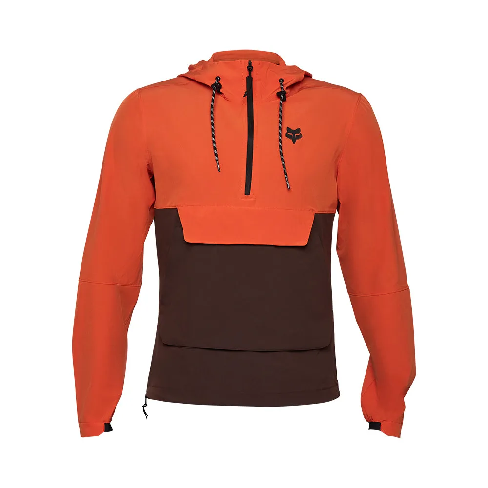 Fox Ranger Wind Pullover Jacket - Atomic Orange