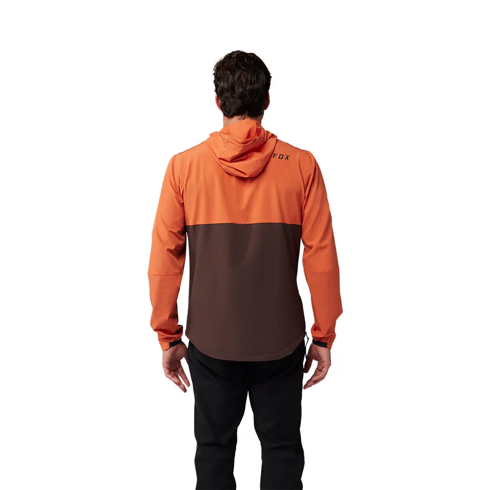 Fox Ranger Wind Pullover Jacket - Atomic Orange