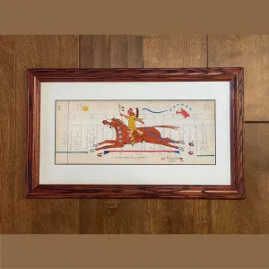 Framed Print ~ Small Ledger #119 ~ Special Sale