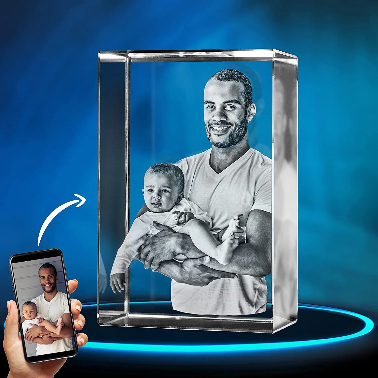 Framestone-3D Photo Crystal