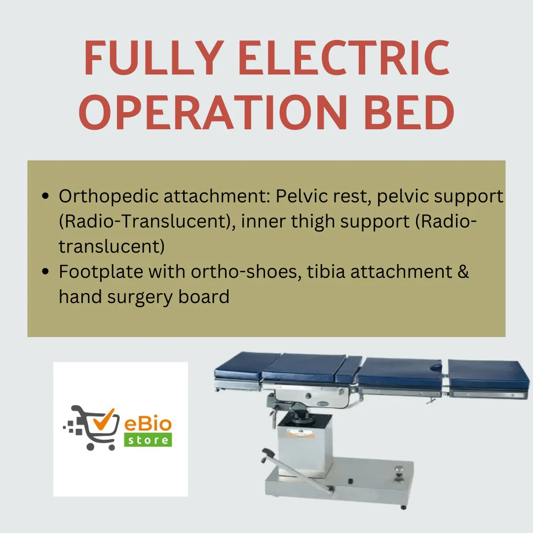 Fully Electric Operation Bed