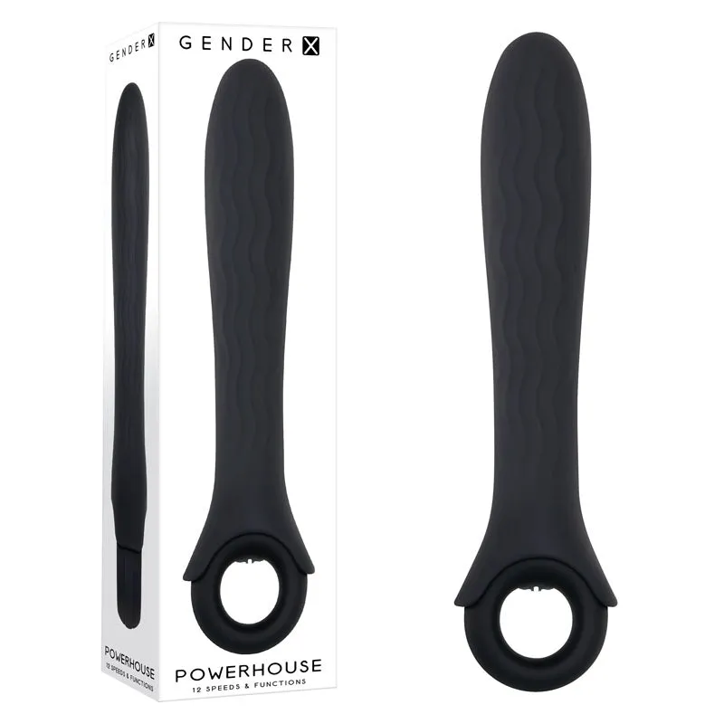 Gender X Powerhouse - Black 21.6cm Vibrator
