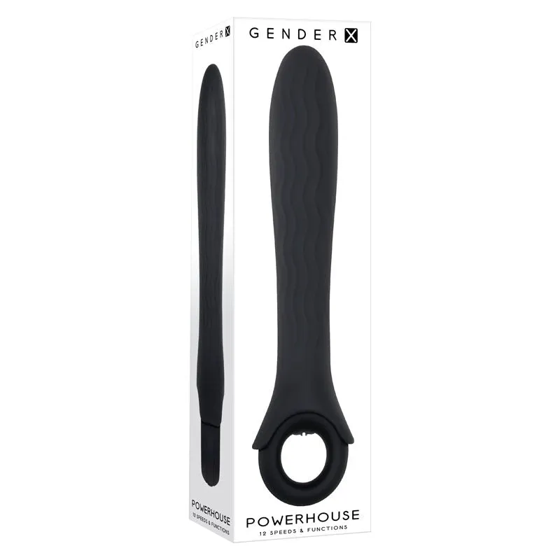 Gender X Powerhouse - Black 21.6cm Vibrator