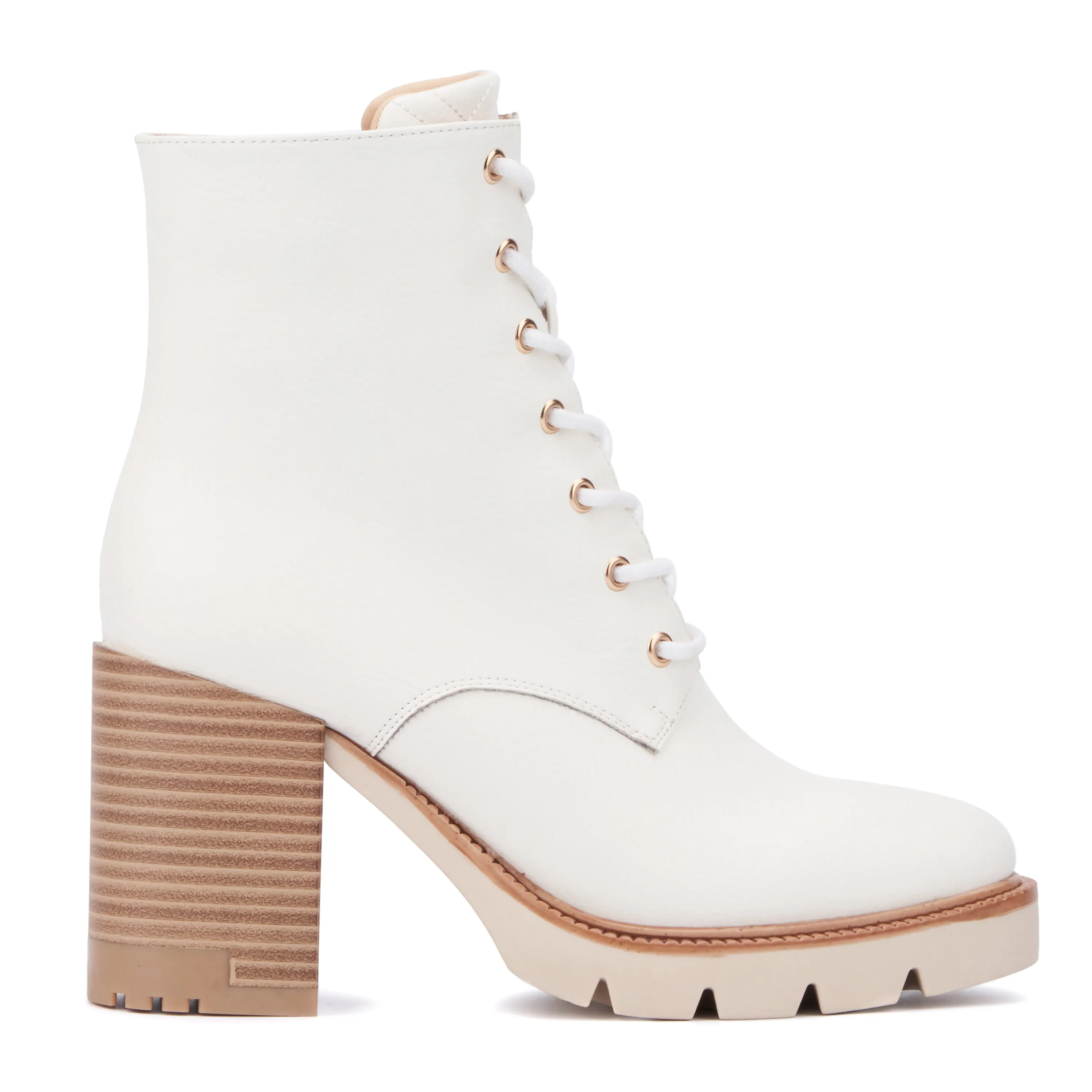 Gigi Stacked Heel Ankle Boots