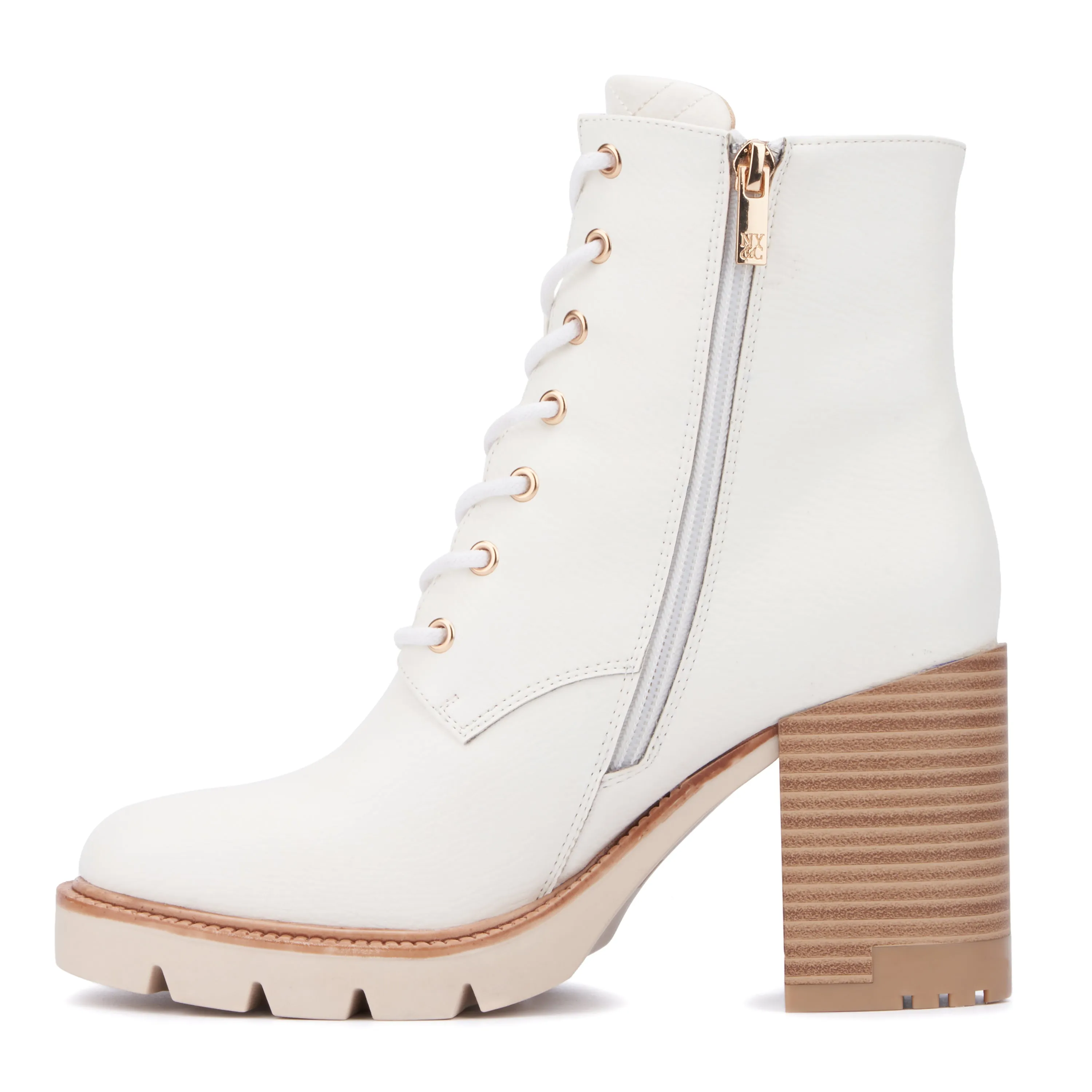 Gigi Stacked Heel Ankle Boots