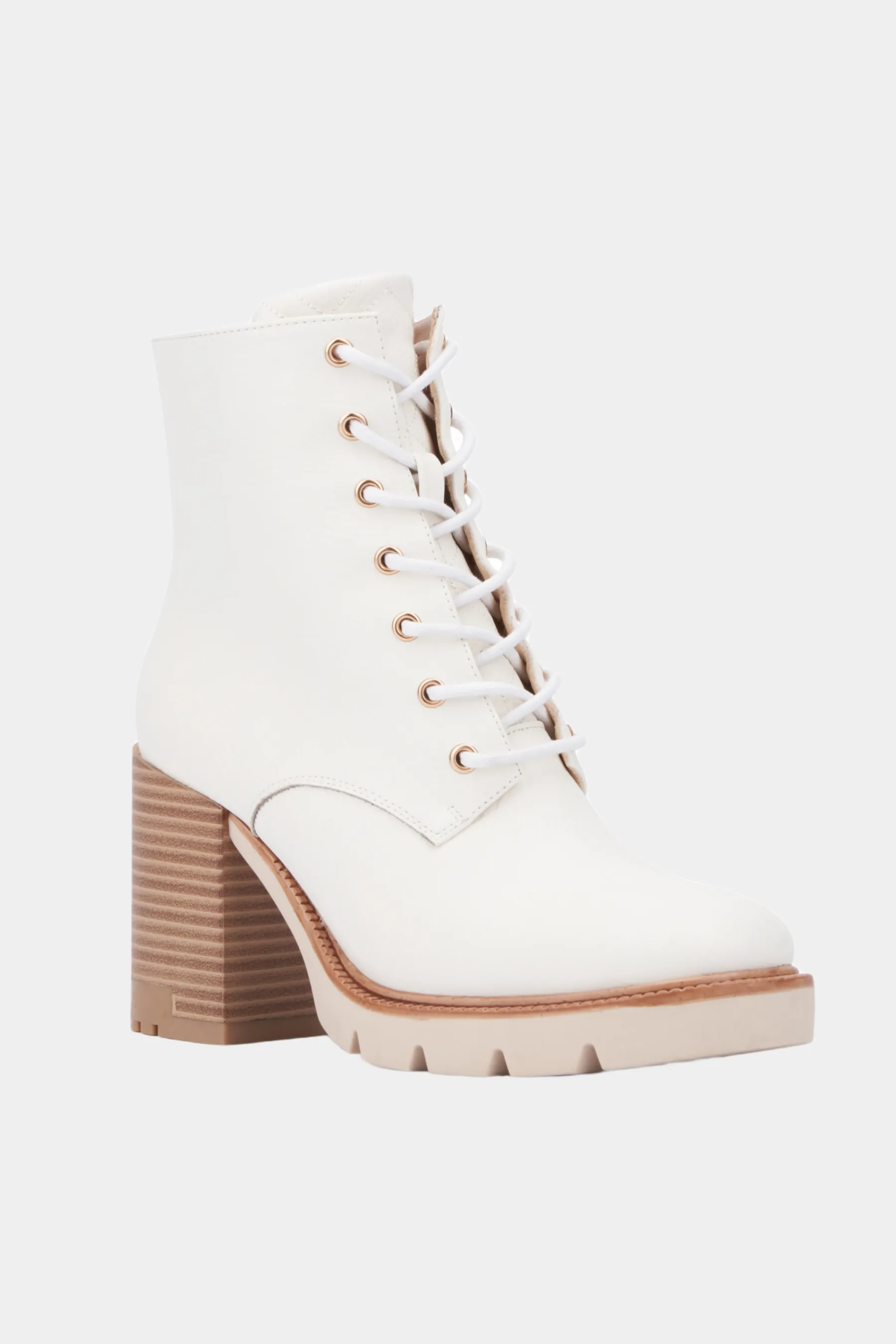 Gigi Stacked Heel Ankle Boots