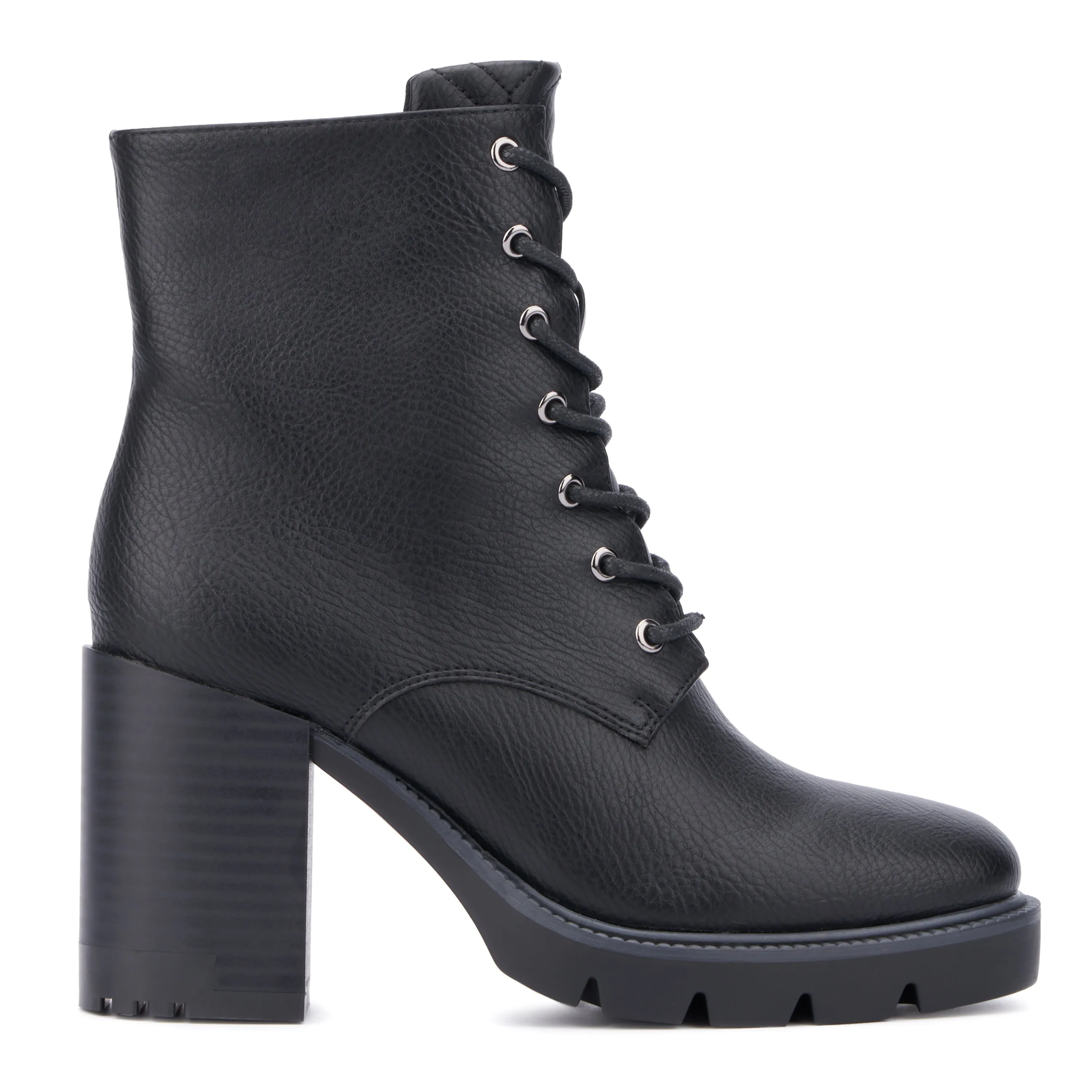Gigi Stacked Heel Ankle Boots