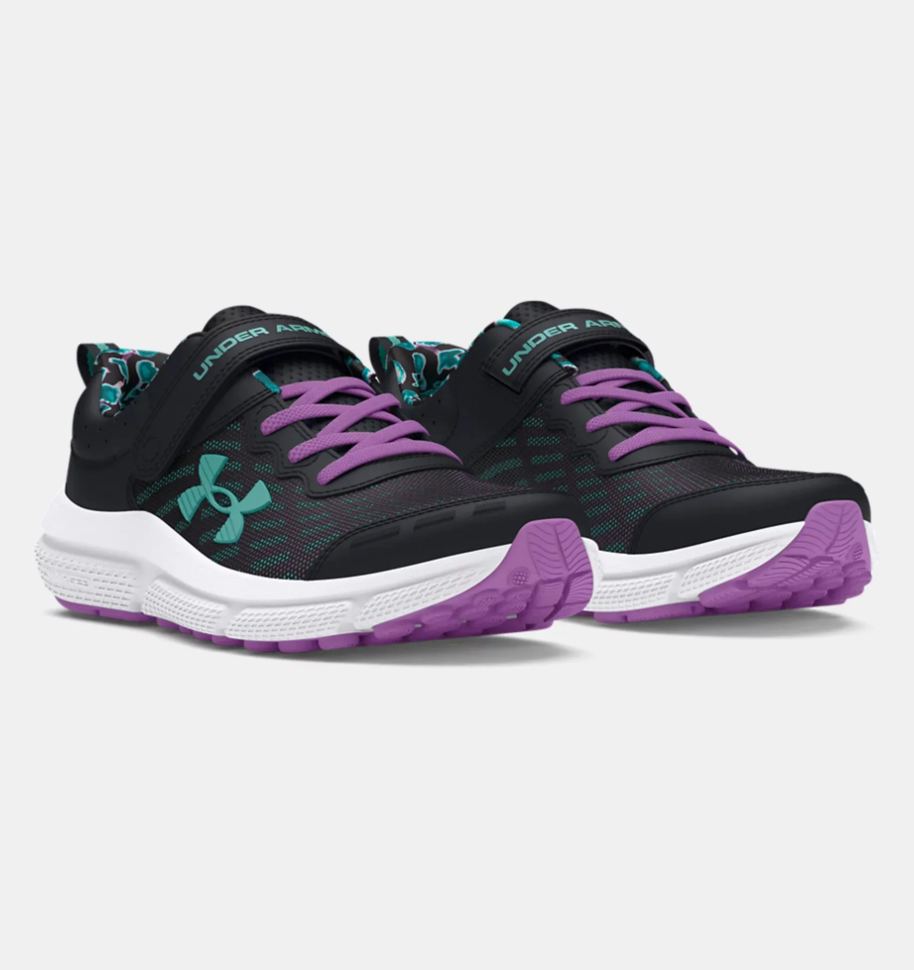 Girls' Pre-School UA Assert 10 AC Printed Running Shoes