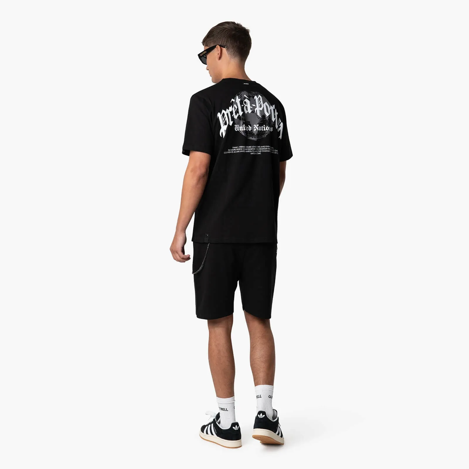 GLOBAL UNITY T-SHIRT | BLACK/WHITE