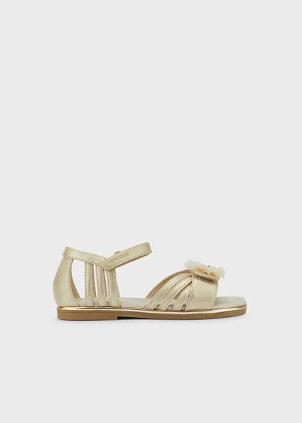 Gold Jewelled Sandal