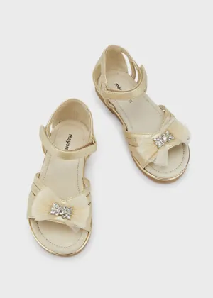 Gold Jewelled Sandal
