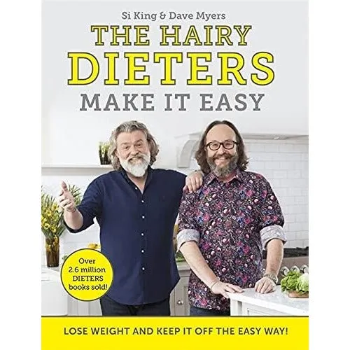 Hairy Dieters Eat Well Every Day, Hairy Dieters Make It Easy 2 Books Collection Set