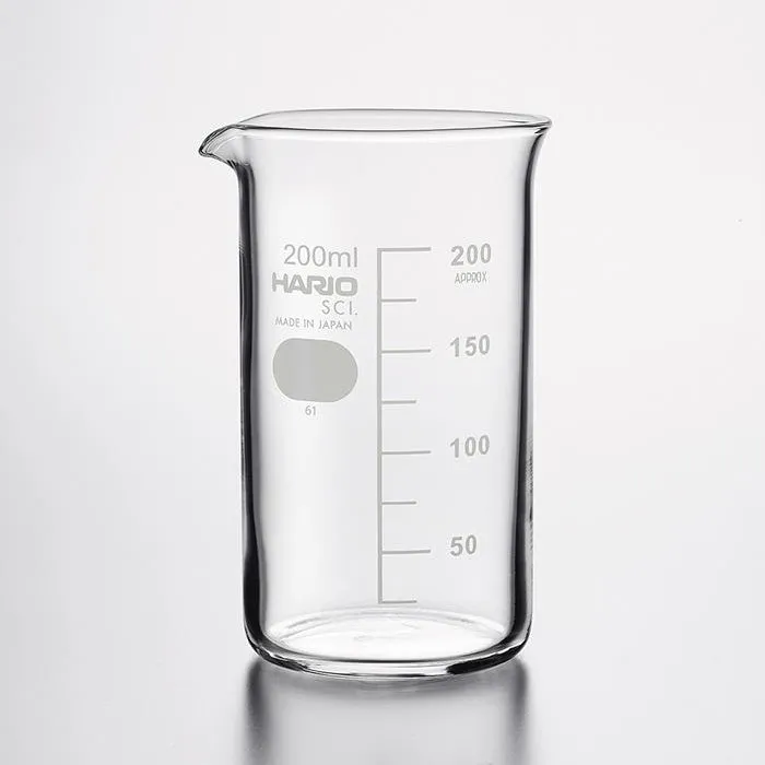 HARIO Glass Beaker 200ml (6.8 oz.)