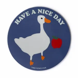 Have a Nice Day Duck Sticker