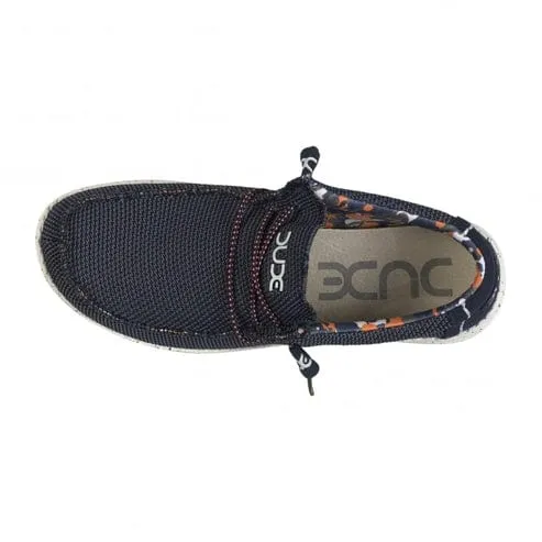 Hey Dude Wally Sox Shoes Blue Multi