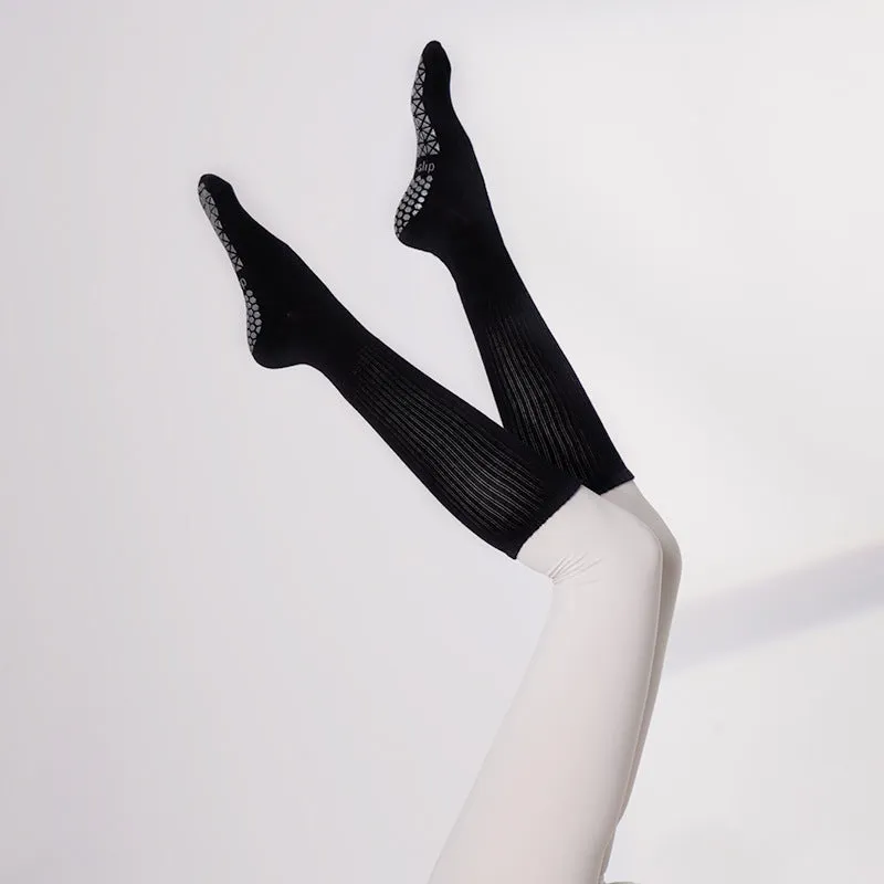 High Tube Cotton Sports Anti-slip, Sweat-absorbent, Odor-resistant Socks for Yoga