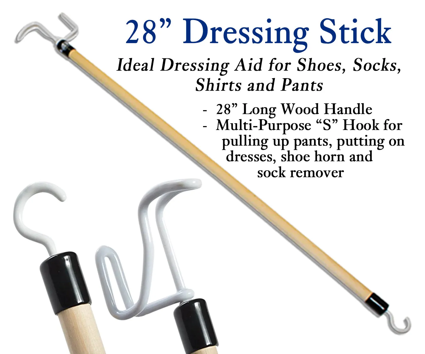 Hip Kit (7 Piece, 21 and 34 inch Rotating Reacher)