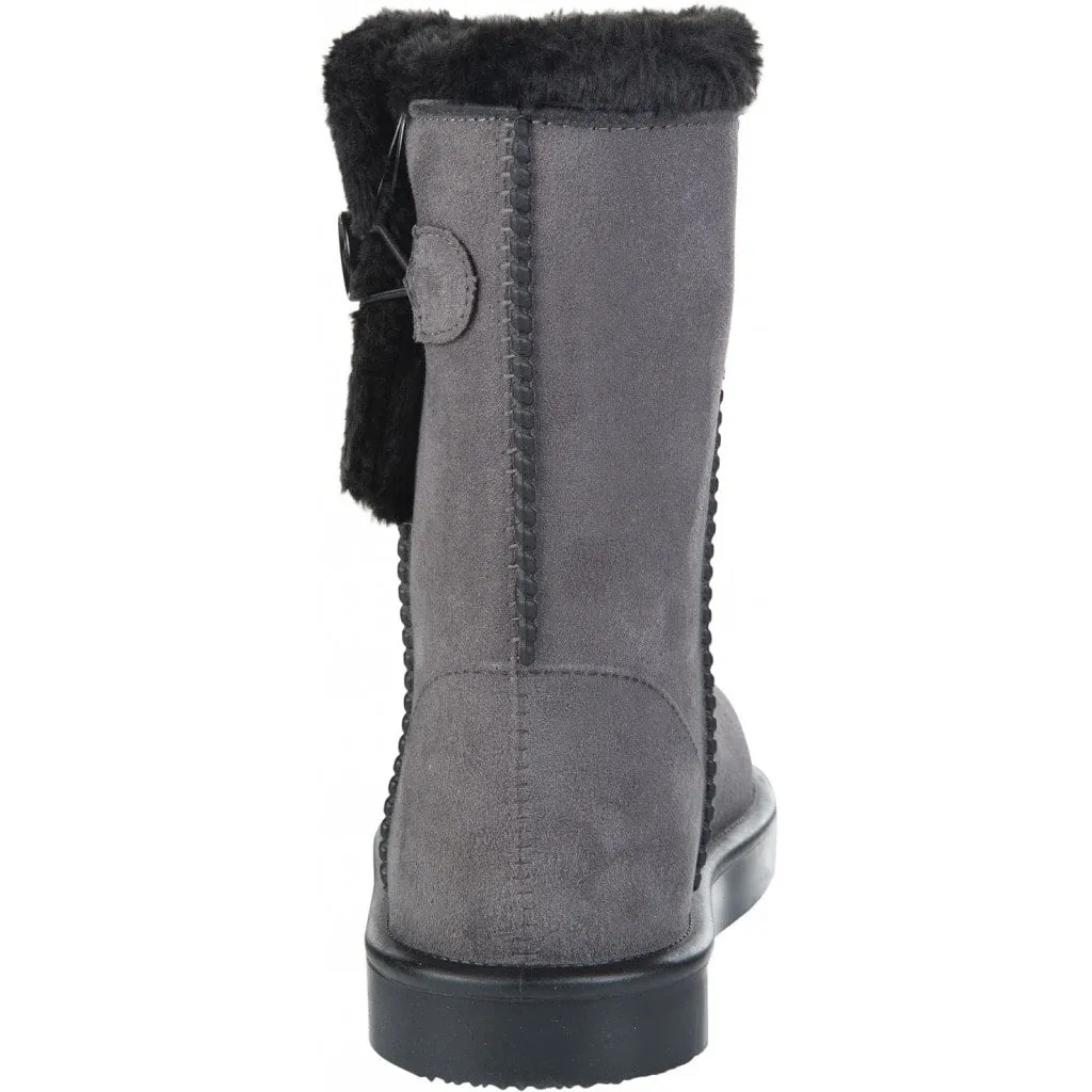 HKM Grey Davos Button Up All Weather Boots - UK 2 & UK 3