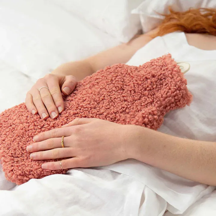 Hot Water Bottle - Bouclé Clay