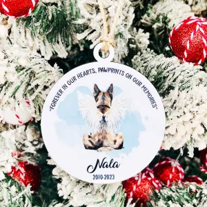 In Loving Memory Dog Ornament