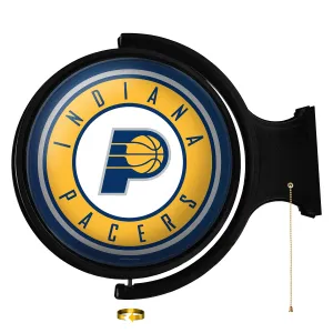 Indiana Pacers: Original Round Rotating Lighted Wall Sign